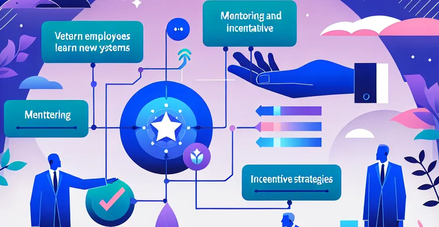  老员工拒绝学习新系统？“传帮带”激励与替代方案并行策略  